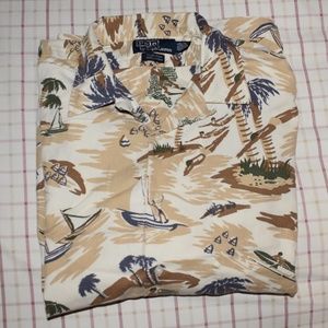 Vintage Polo Hawaiian Shirt
